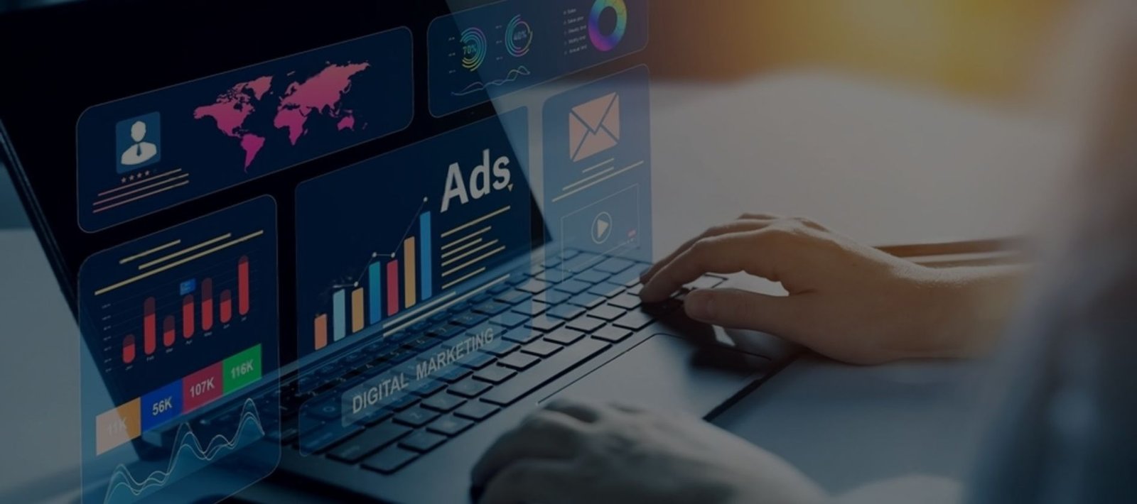 Digital marketing banner